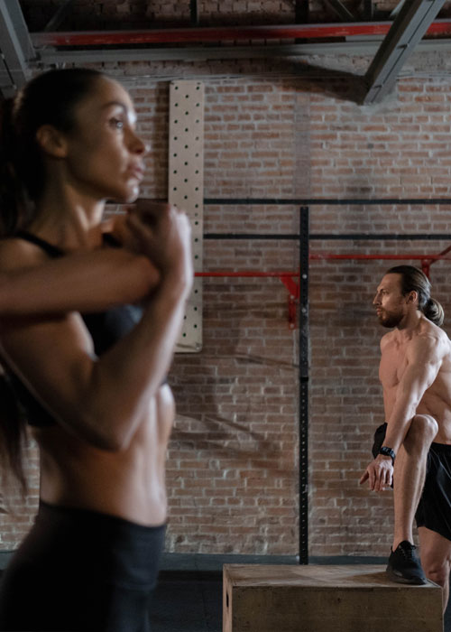 Couple workout