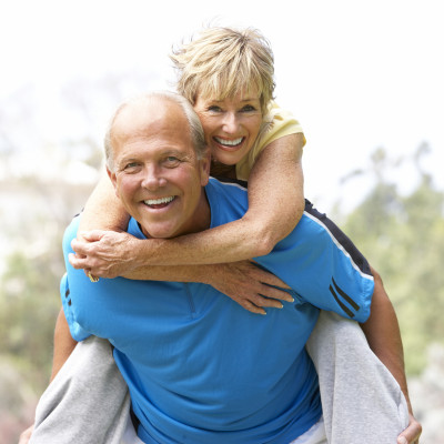 Elderly couple